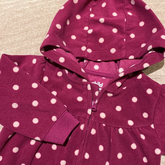 Penguin Fleece Romper - Picture 3 of 3